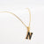 Simple Style Letter Stainless Steel Pendant Necklace Gold Plated Stainless Steel Necklaces