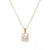 Simple Style Letter Stainless Steel Plating Gold Plated Necklace