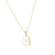 Simple Style Letter Stainless Steel Plating Gold Plated Necklace