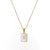 Simple Style Letter Stainless Steel Plating Gold Plated Necklace