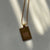 Simple Style Letter Stainless Steel Plating Gold Plated Necklace