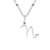 Simple Style Letter Stainless Steel Plating Gold Plated Pendant Necklace