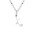 Simple Style Letter Stainless Steel Plating Gold Plated Pendant Necklace