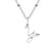 Simple Style Letter Stainless Steel Plating Gold Plated Pendant Necklace