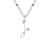 Simple Style Letter Stainless Steel Plating Gold Plated Pendant Necklace