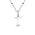 Simple Style Letter Stainless Steel Plating Gold Plated Pendant Necklace