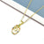 Simple Style Letter Stainless Steel Plating Inlay Zircon Pendant Necklace