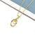 Simple Style Letter Stainless Steel Plating Inlay Zircon Pendant Necklace