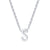 Simple Style Letter Stainless Steel Plating Pendant Necklace