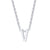 Simple Style Letter Stainless Steel Plating Pendant Necklace