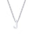 Simple Style Letter Stainless Steel Plating Pendant Necklace