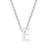 Simple Style Letter Stainless Steel Plating Pendant Necklace