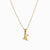 Simple Style Letter Stainless Steel Plating Pendant Necklace