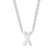 Simple Style Letter Stainless Steel Plating Pendant Necklace