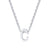 Simple Style Letter Stainless Steel Plating Pendant Necklace