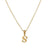 Simple Style Letter Stainless Steel Plating Pendant Necklace