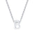 Simple Style Letter Stainless Steel Plating Pendant Necklace