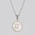 Simple Style Letter Stainless Steel Polishing Plating Shell Pendant Necklace