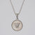 Simple Style Letter Stainless Steel Polishing Plating Shell Pendant Necklace