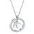 Minimalist Letter Stainless Steel Titanium Steel Plating Pendant Necklace