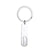 Simple Style Letter Stainless Steel Unisex Bag Pendant Keychain