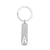 Simple Style Letter Stainless Steel Unisex Bag Pendant Keychain