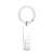 Simple Style Letter Stainless Steel Unisex Bag Pendant Keychain