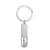 Simple Style Letter Stainless Steel Unisex Bag Pendant Keychain