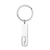 Simple Style Letter Stainless Steel Unisex Bag Pendant Keychain