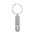 Simple Style Letter Stainless Steel Unisex Bag Pendant Keychain