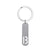 Simple Style Letter Stainless Steel Unisex Bag Pendant Keychain