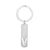 Simple Style Letter Stainless Steel Unisex Bag Pendant Keychain