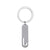 Simple Style Letter Stainless Steel Unisex Bag Pendant Keychain