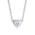 Simple Style Letter Titanium Steel Plating Pendant Necklace