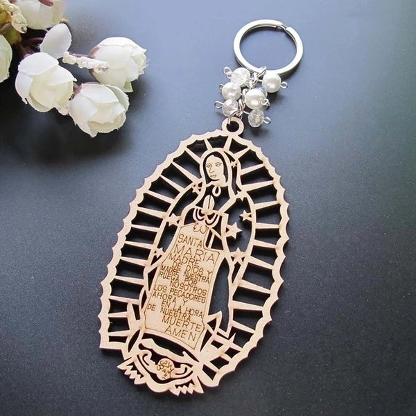 Simple Style Letter Wood Plating Unisex Bag Pendant Keychain