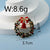 Simple Style Letter Wreath Alloy Inlay Rhinestones Women's Brooches