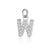 Simple Style Letter Zircon Copper Wholesale Charms Jewelry Accessories