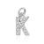 Simple Style Letter Zircon Copper Wholesale Charms Jewelry Accessories