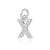 Simple Style Letter Zircon Copper Wholesale Charms Jewelry Accessories