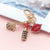 Simple Style Lipstick Metal Women's Keychain