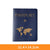 Minimalist Map Letter Pu Leather Passport Holders