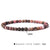 Simple Style Marble Natural Stone Beaded Bracelets