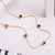 Simple Style Marble Natural Stone Beaded Bracelets