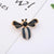 Simple Style Pin Animal Alloy Enamel Artificial Pearls Rhinestones Unisex Brooches