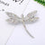 Simple Style Pin Animal Alloy Enamel Artificial Pearls Rhinestones Unisex Brooches