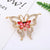 Simple Style Pin Animal Alloy Enamel Artificial Pearls Rhinestones Unisex Brooches