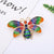 Simple Style Pin Animal Alloy Enamel Artificial Pearls Rhinestones Unisex Brooches