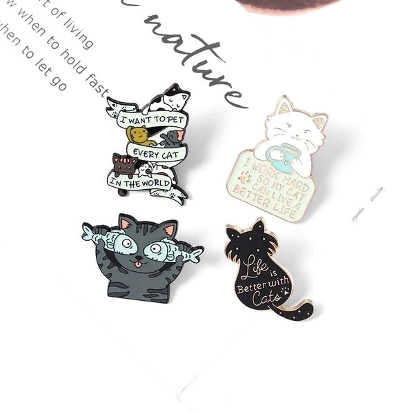 Simple Style Pin Animal Alloy Enamel Unisex Brooches