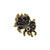 Simple Style Pin Animal Alloy Stoving Varnish Unisex Brooches