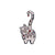 Simple Style Pin Animal Alloy Stoving Varnish Unisex Brooches